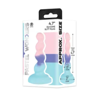 Pastel Wonders - 11.9 cm Silicone Butt Plug